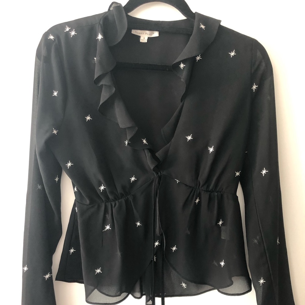 Honey Punch - Asos - Ruffle Top - Picture 5 of 7